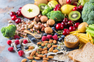 Fruits et légumes content de l'antioxydant bénéfique pour la santé
